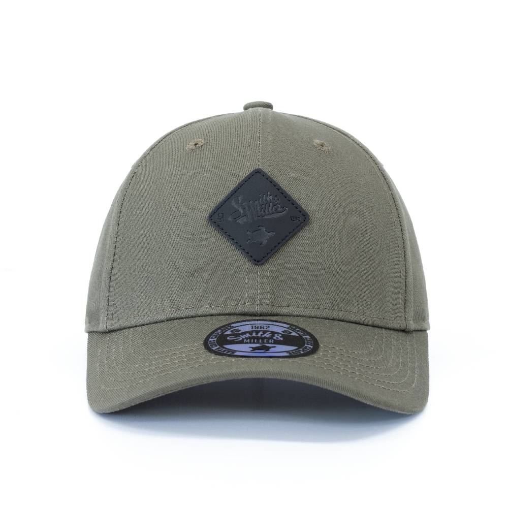 Smith & Miller Beverly Unisex Curved Cap, olive Saisonschlussverkauf