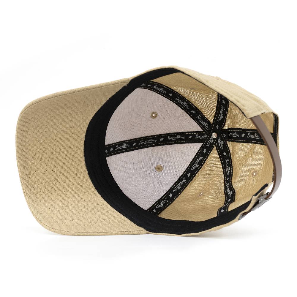 Smith & Miller Elam Unisex Curved Cap, khaki Top Angebot