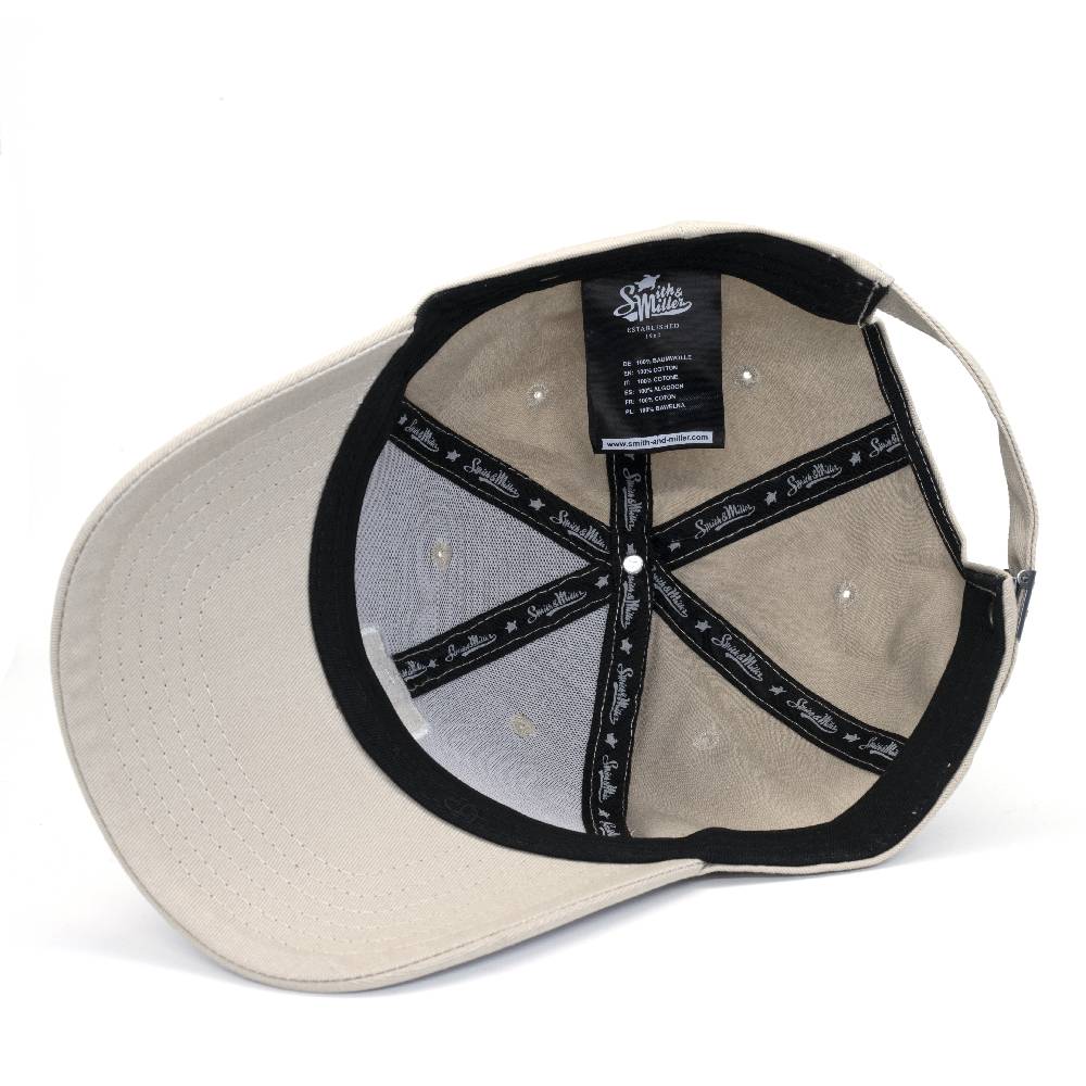 Smith & Miller Reno Unisex Curved Cap, stone Neuheiten