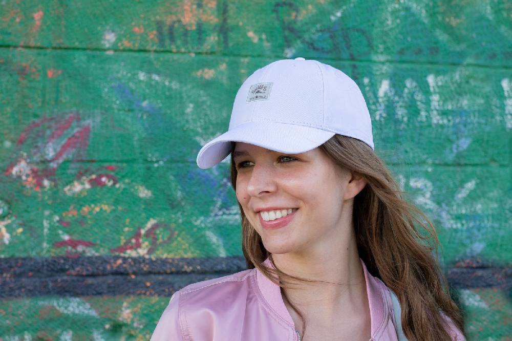 Smith & Miller Reno Unisex Curved Cap, weiß Saisonale Angebote