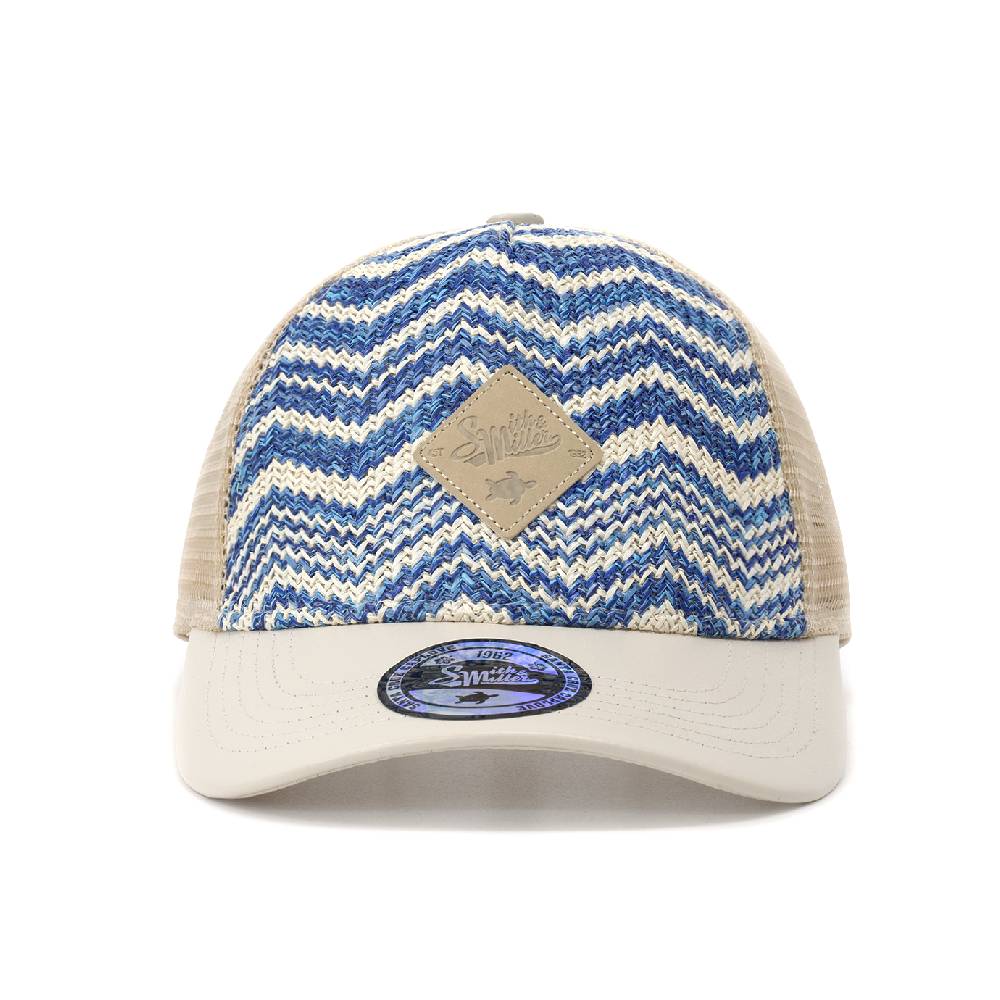 Smith & Miller Irvine Unisex Trucker Cap, blue - stone Sonderangebote