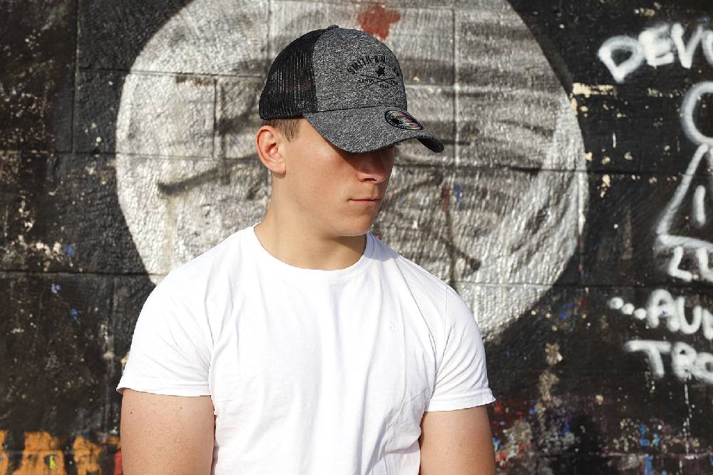 Smith & Miller Pico Rivera Unisex Trucker Cap, heather anthracite JETZT KAUFEN