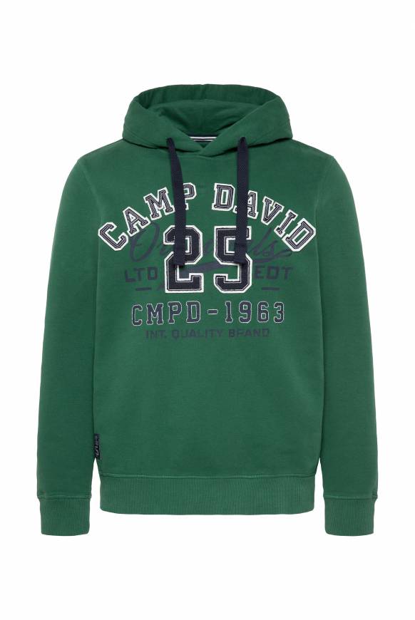 Soccx Hoodie mit Artwork im Retro-Style raw green Jubiläumsangebot