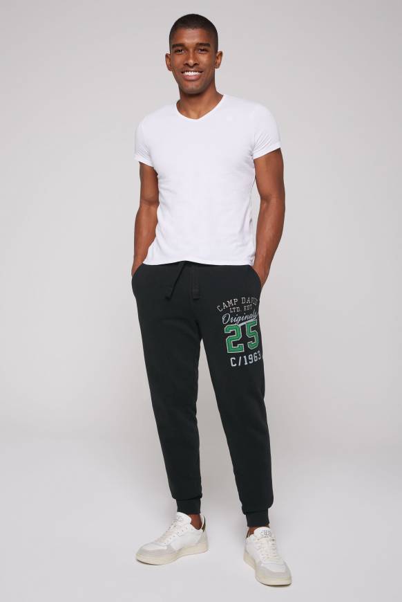 Soccx Jogginghose mit Retro-Artwork black Große Rabatte