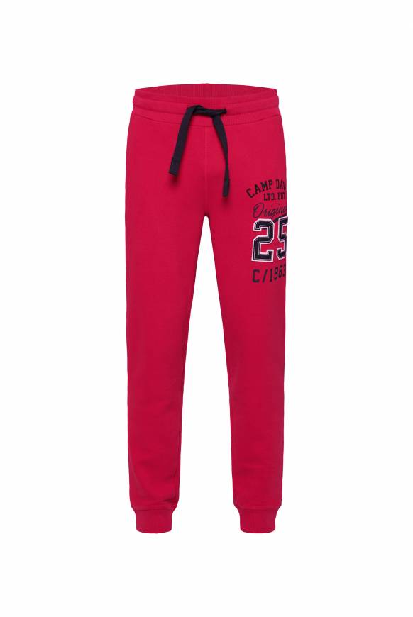 Soccx Jogginghose mit Retro-Artwork royal red Neuheiten