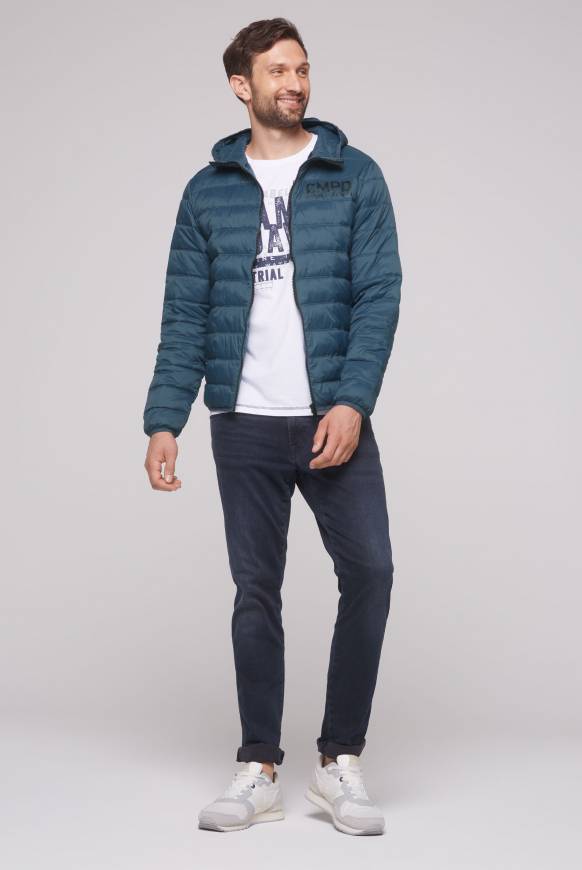 Soccx Leichte Steppjacke mit Kapuze blue haze Tägliche Deals