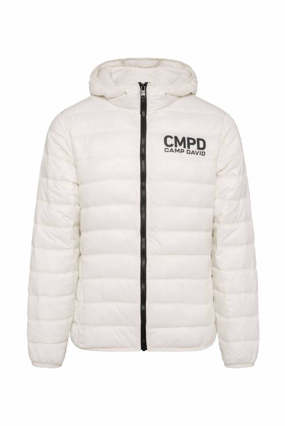 Soccx Leichte Steppjacke mit Kapuze kitt VIP-Rabatte