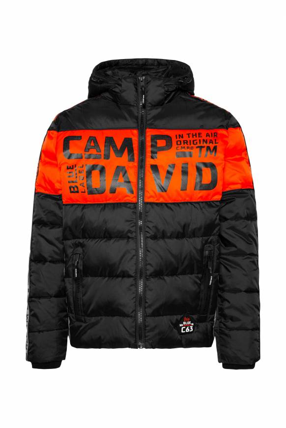 Soccx Winterjacke mit Colour-Blocking und Logo-Design black Online