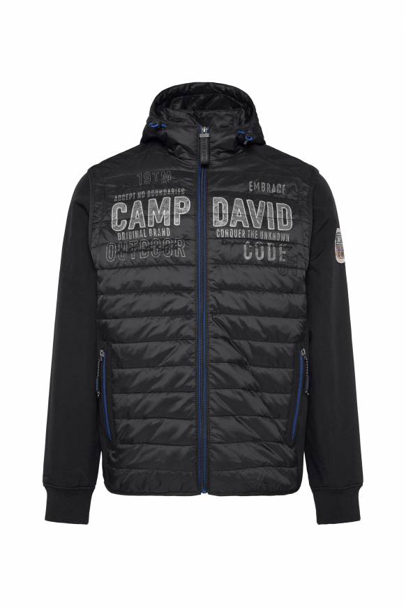 Soccx 2-in-1 Softshelljacke mit abtrennbaren Ärmeln black / black Rabatt