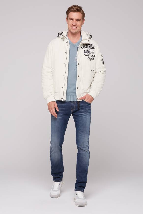 Soccx Winterblouson mit abtrennbarer Kapuze und Artworks kitt Großer Ausverkauf