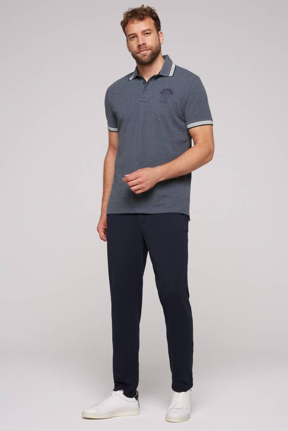 Soccx Chinohose mit Jogger-Details blue navy Exklusivangebot