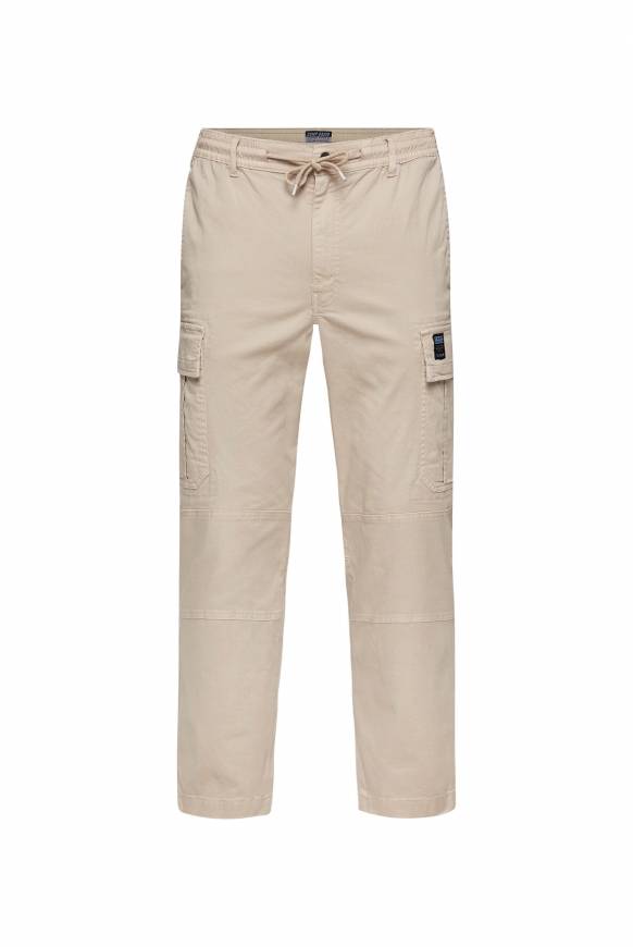 Soccx Cargohose mit Klappentaschen neutral beige Weihnachtsangebot