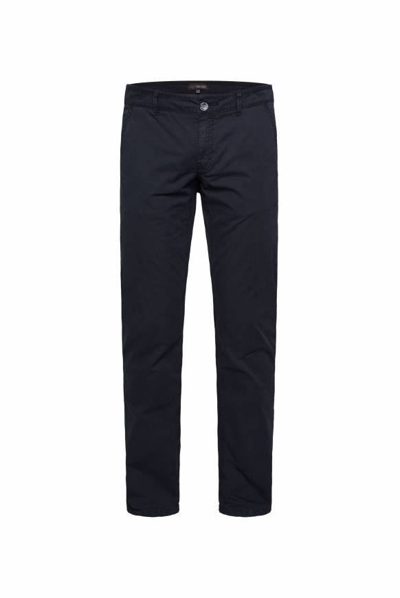 Soccx Chinohose Stone Washed blue navy Lagerräumung