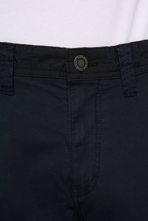 Soccx Cargohose mit Taschen im tonigen Materialmix blue navy Heißer Verkauf