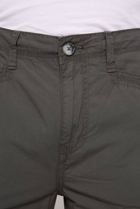 Soccx Leichte Cargohose mit Label Prints mud Neueste Mode