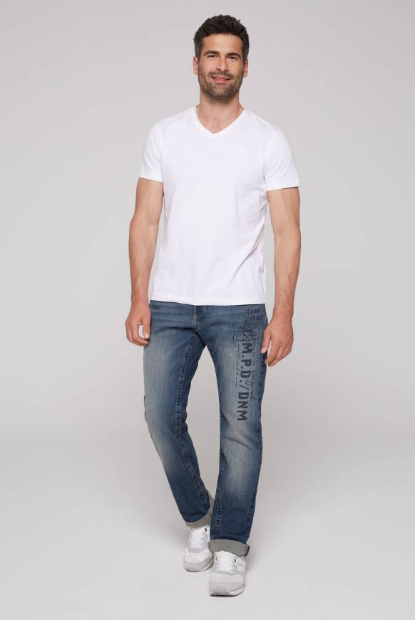 Soccx Jeans NI:CO Regular Fit dark blue printed Exklusive Angebote