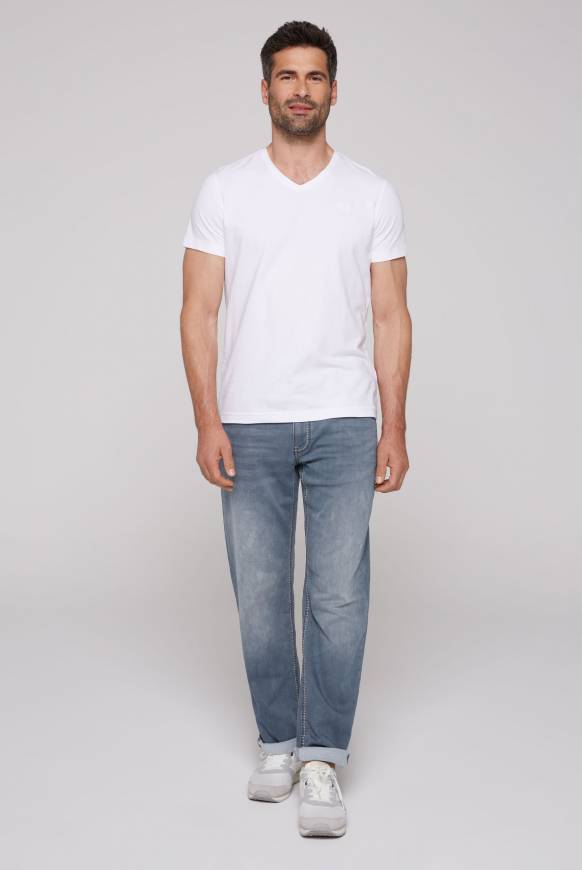 Soccx Jeans CO:NO Comfort Fit grey blue used jogg Tiefpreis