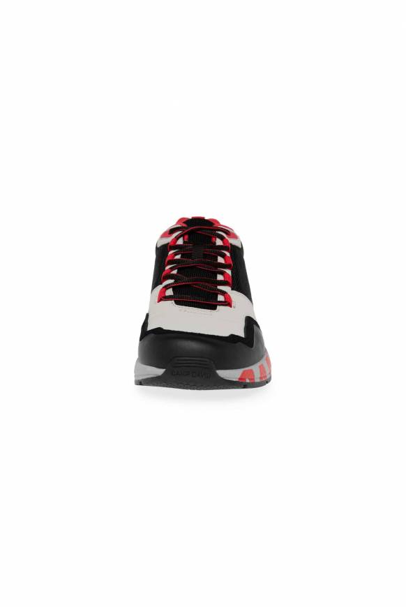 Soccx Power Sneaker im Materialmix mit XL-Logo black Zeitbegrenzte Promotion