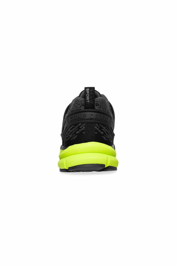 Soccx Running Sneaker mit Knit-Design und Rubber Logo black Discount Store für neue Produkte