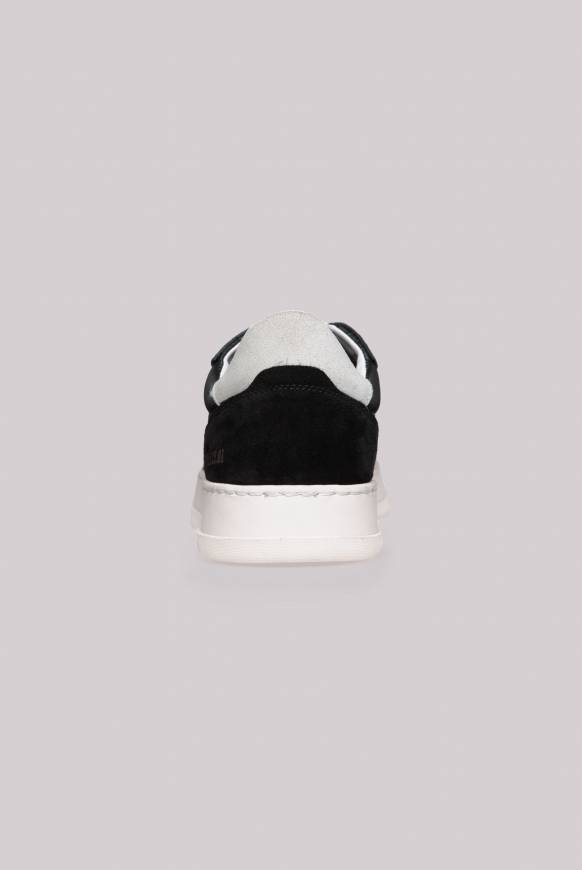 Soccx Premium Sneaker aus Leder black Kostenloser Versand international