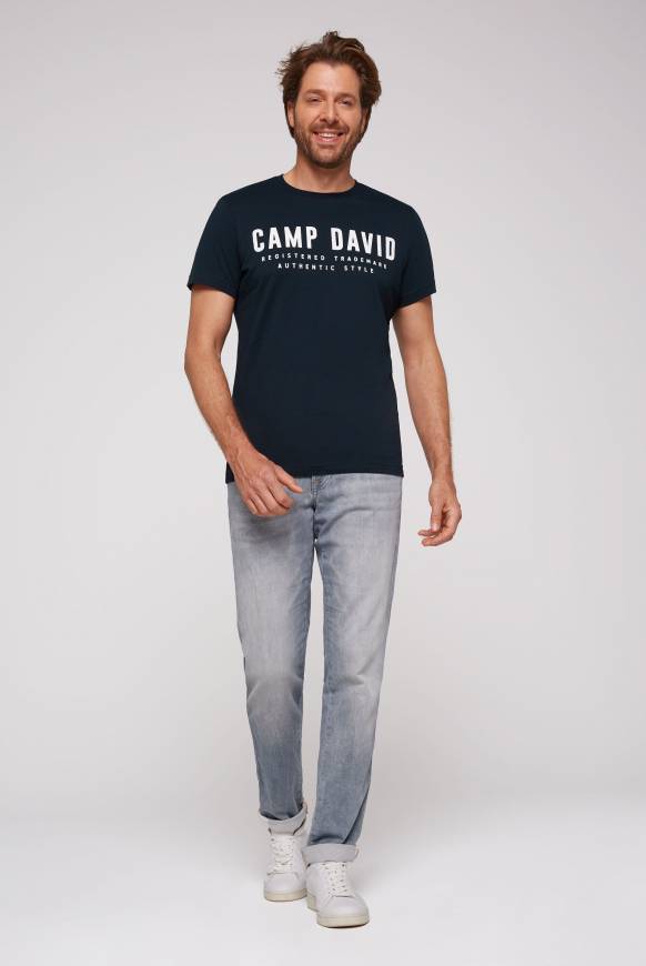 Soccx Basic Logo T-Shirt blue navy Begrenzt auf 3 Tage