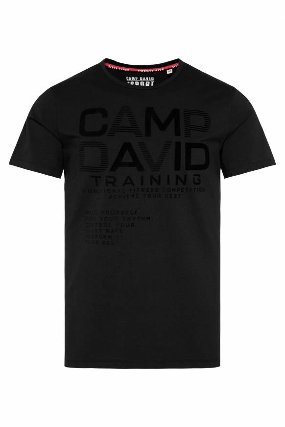 Soccx Sport-T-Shirt mit Artworks black Osterangebot