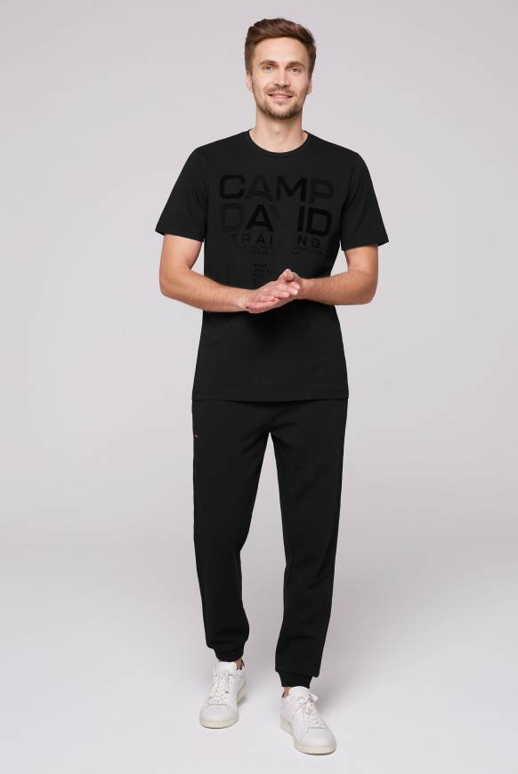 Soccx Sport-T-Shirt mit Artworks black Osterangebot