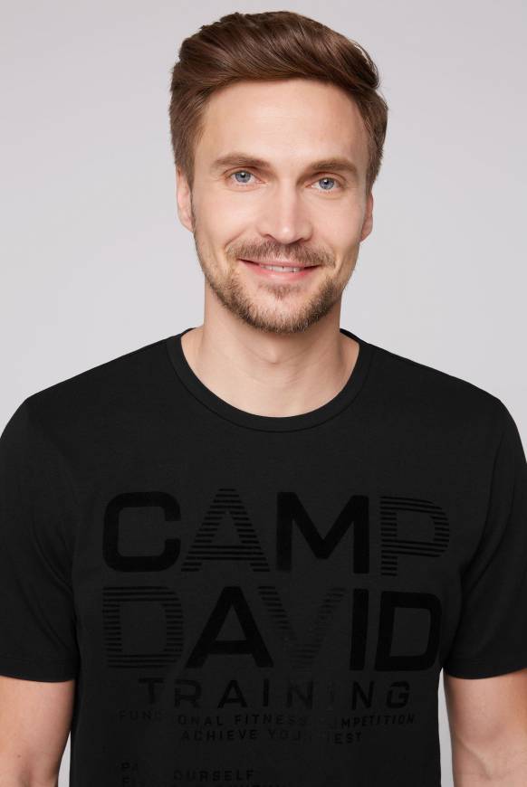 Soccx Sport-T-Shirt mit Artworks black Osterangebot