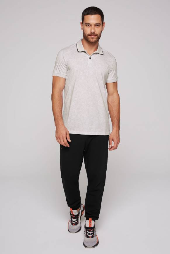 Soccx Poloshirt mit All Over Print shell Lagerräumung