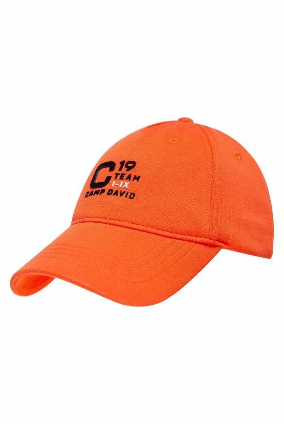 Soccx Base Cap mit Rubber Prints signal orange Wochenangebot