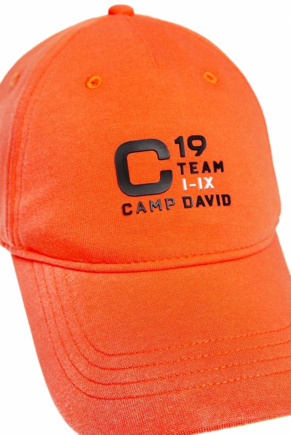 Soccx Base Cap mit Rubber Prints signal orange Wochenangebot