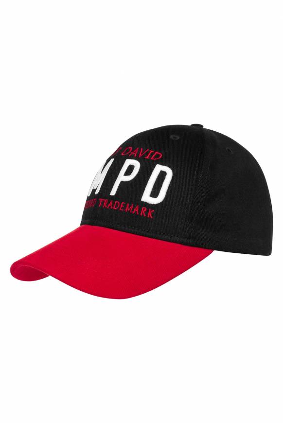 Soccx Base Cap mit Logo Artwork black / red Kostenlose Rückgabe