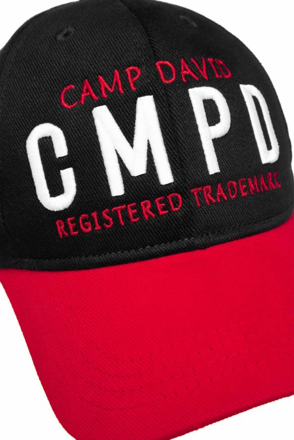 Soccx Base Cap mit Logo Artwork black / red Vierteljährliche Förderung