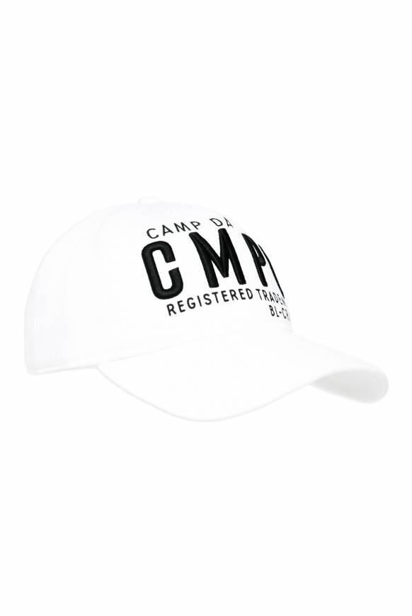 Soccx Base Cap mit 3D-Stickerei opticwhite Kostenloser Versand international