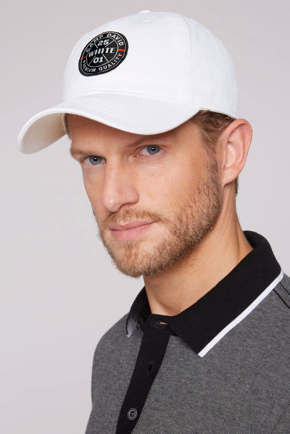 Soccx Base Cap mit Label Patch opticwhite Black Friday Preise