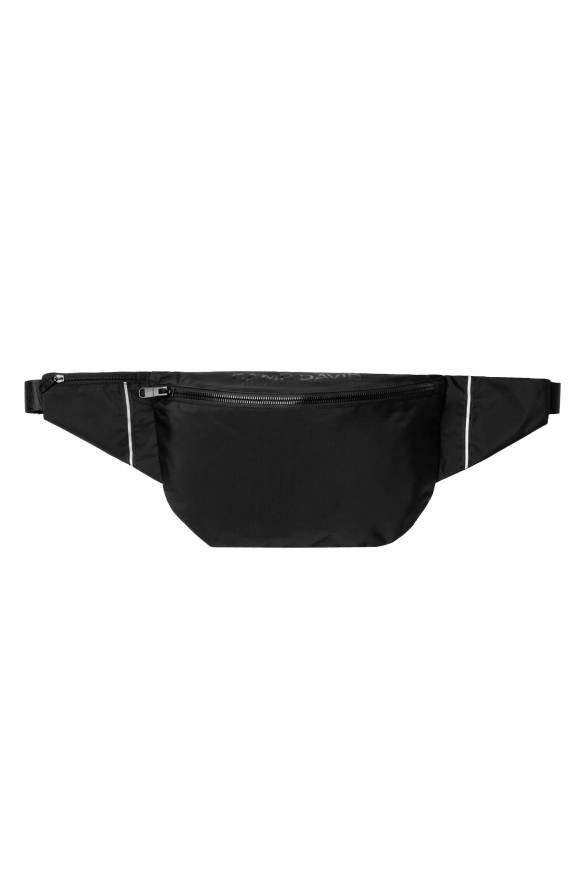 Soccx Große Gürteltasche mit Logo Print black Im Verkauf