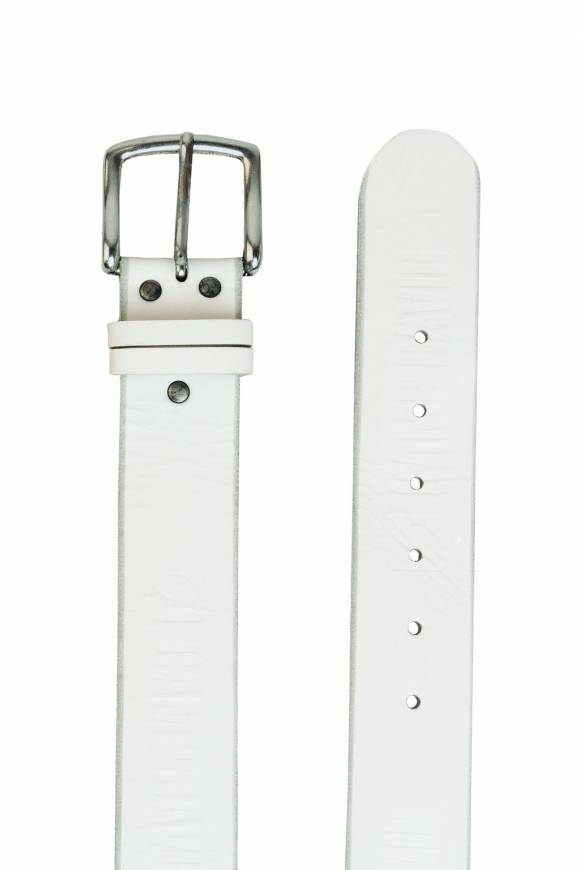 Soccx Gürtel mit Used-Optik white Verkauf