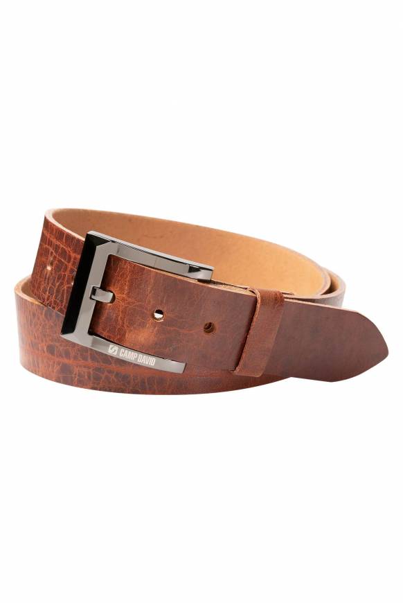 Soccx Gürtel mit Dornschließe brown Günstiger Verkauf