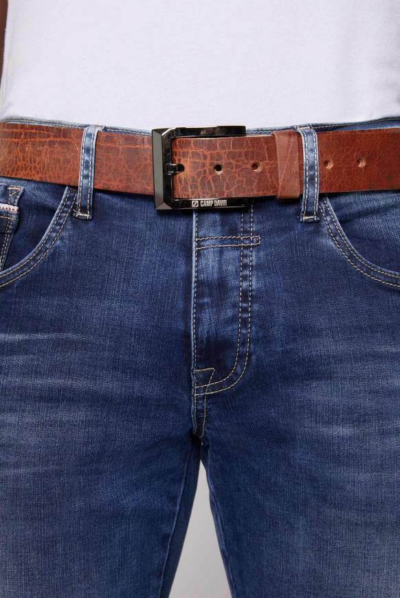 Soccx Gürtel mit Dornschließe brown Günstiger Verkauf