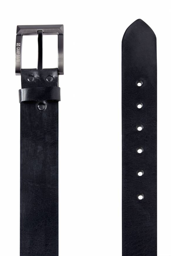 Soccx Gürtel mit Dornschließe black Fabrikverkauf