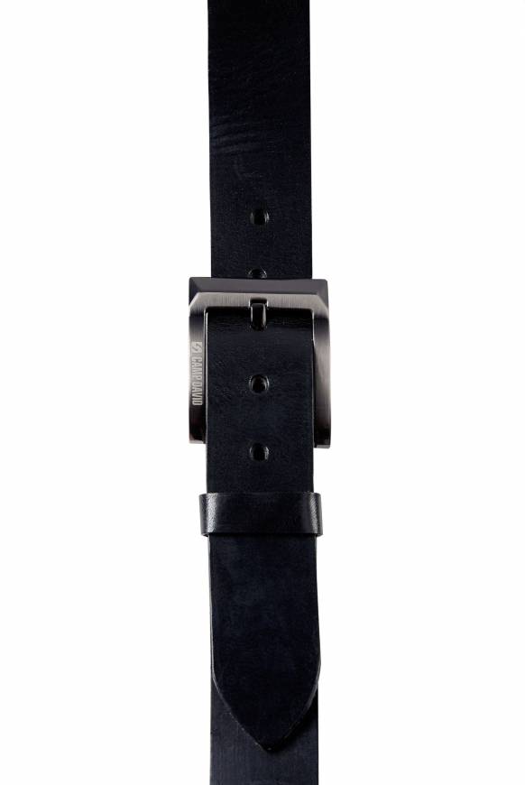Soccx Gürtel mit Dornschließe black Fabrikverkauf