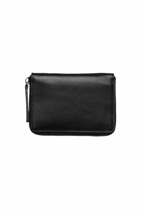 Soccx Geldbörse mit Zipper und Logo-Prägung black Kostenloser Versand