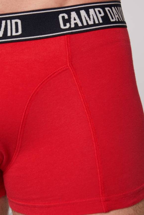 Soccx Boxershorts mit Logo-Bund, 2er-Pack red / navy Vatertagsangebot