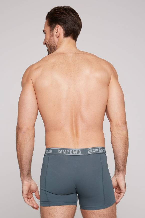 Soccx Boxershorts mit Logo-Bund surf grey Neueste Mode