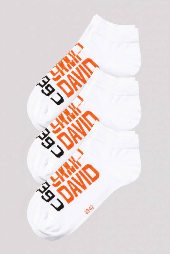Soccx Sneakersocken im Dreierpack opticwhite Tägliche Deals