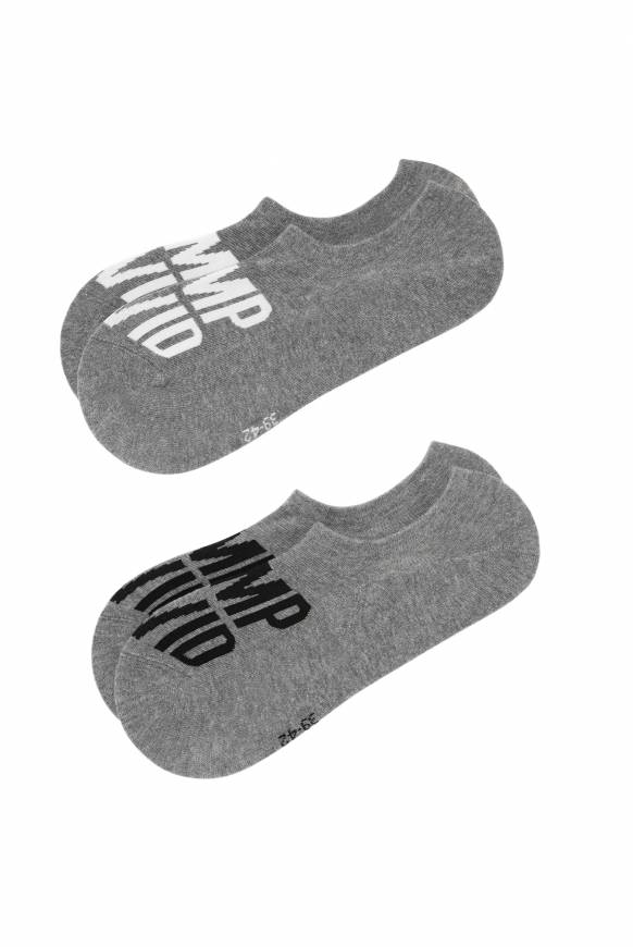 Soccx Sneakersocken Low im Doppelpack grey melange Wochenangebot