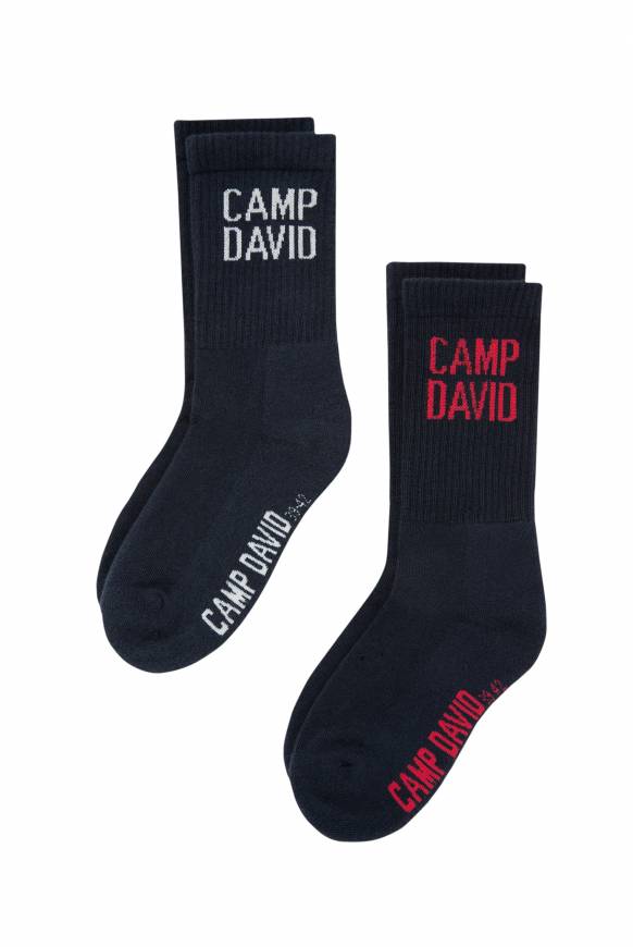 Soccx Tennissocken mit Logo im Doppelpack navy Bis zu 60% Rabatt