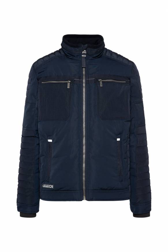 Soccx Winterjacke im Biker-Design blue navy Discount Store für neue Produkte
