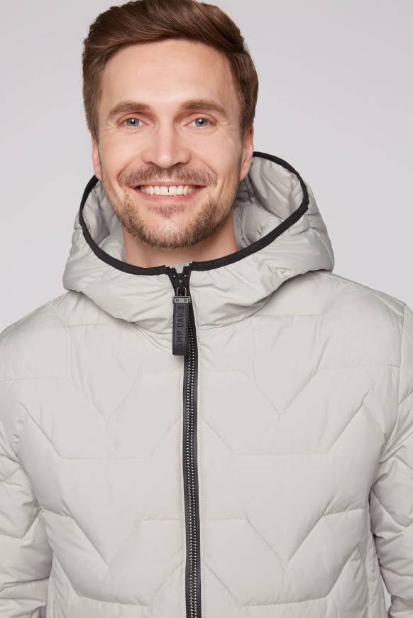 Soccx Winterjacke mit Stepp-Design light grey Speichern exportieren