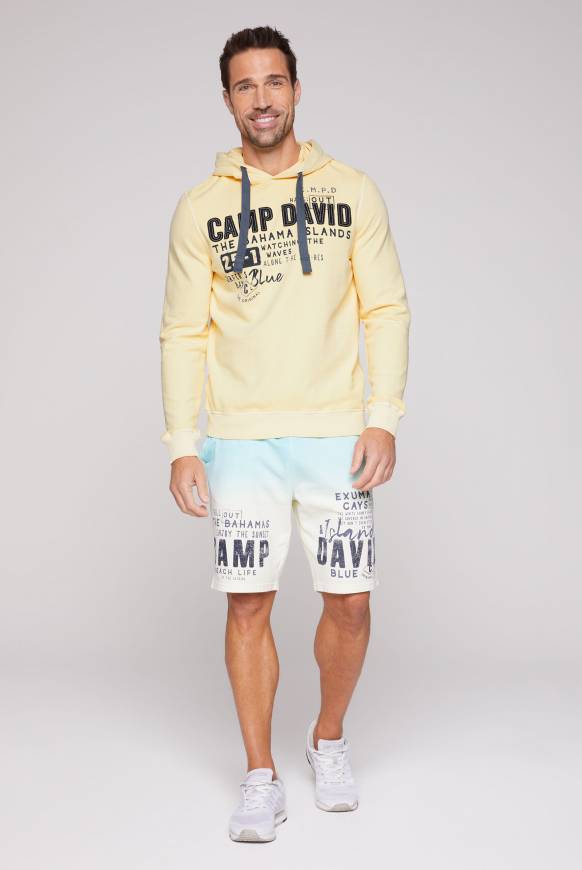 Soccx Hoodie mit Logo Artwork banana sun Hotsell